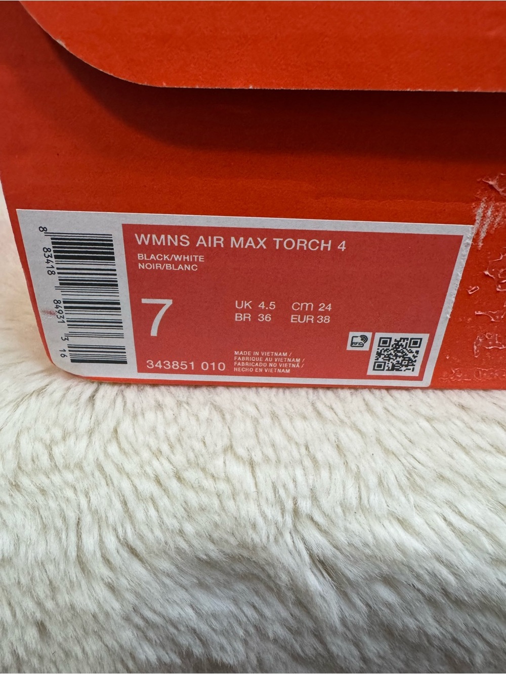 Women’s Air Max Torch 4 🐼 Size 7 - Picture 6 of 6
